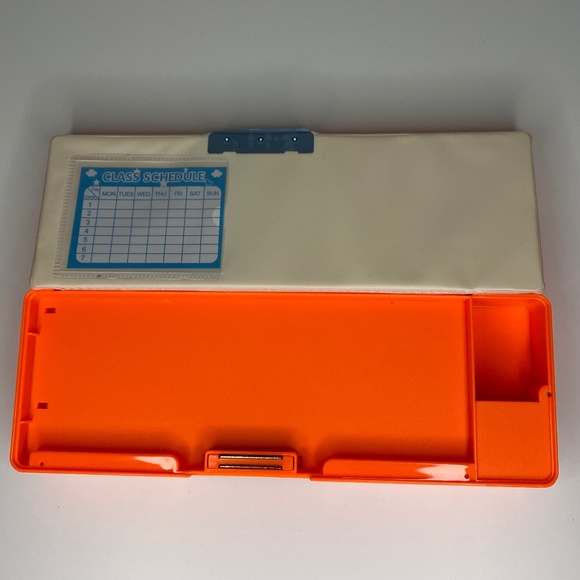 Good Friend! Orange Giraffe Padded Pencil Case/Box - Picture 3 of 6